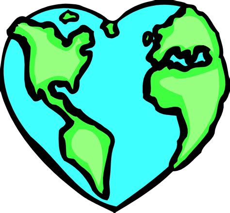 Heart Shaped Earth Clipart 10 Free Cliparts Download Images On
