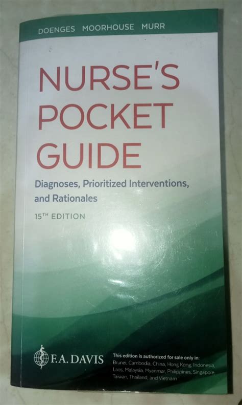 Nurses Pocket Guide Nanda On Carousell