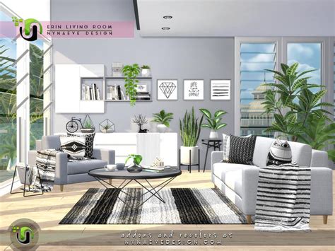 Sims 4 Living Room Decor Cc Baci Living Room
