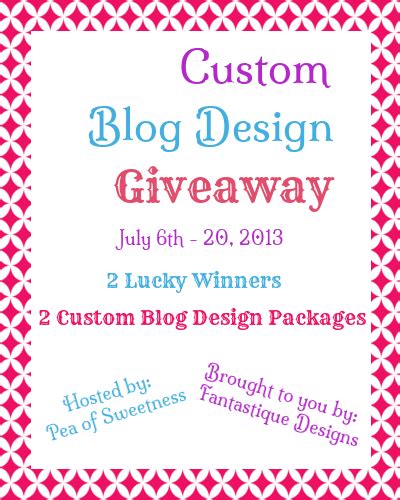 My Kind Of Introduction Blog Design Giveaway