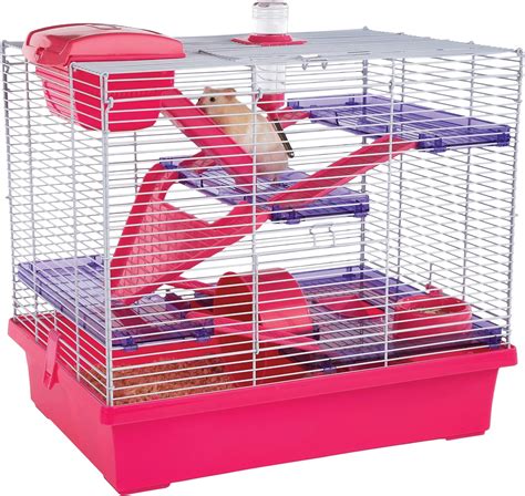 Rosewood Pico Xl Pink And Purple Hamster And Small Animal Homecage
