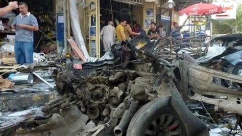 Iraq Violence Car Bombs In And Around Baghdad Kill 41 Bbc News