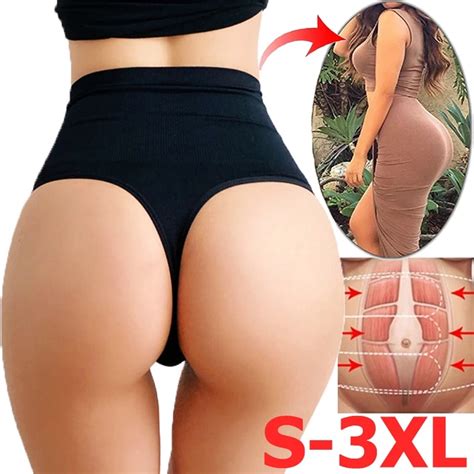 Sexy Frauen Tanga Former Hohe Taille Bauch Steuer H Schen Abnehmen Unterw Sche Taille Trainer