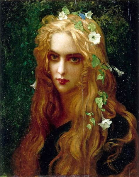 Ernest Hebert 1817 1908 Ophelia Pre Raphaelite Art Art