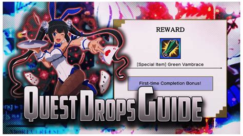 Maybe you would like to learn more about one of these? Quest Drop Beginner guide // Danmachi Memoria Freese 2019/2020 - YouTube