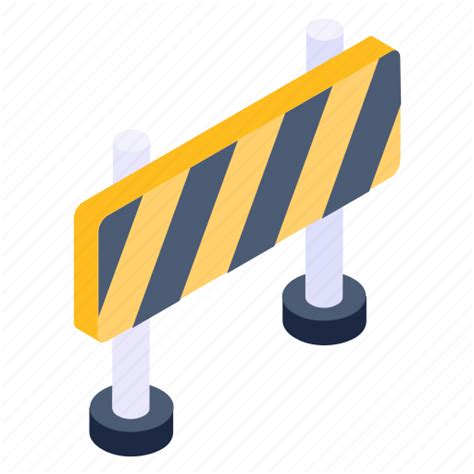 Obstacle Impediment Construction Barrier Barricade Obstruction Icon