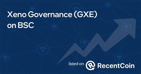 Gxe Price Xeno Governance Gxe Coin Chart Info And Market Cap