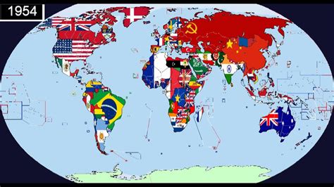 100 Years of World History in National Flags - YouTube