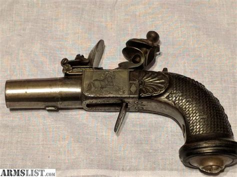 Armslist For Sale Antique Muff Gun Flint Lock Screw