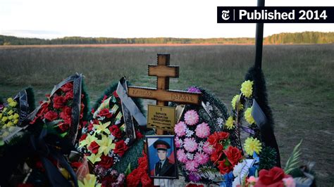 Soldiers’ Graves Bear Witness To Russia’s Role In Ukraine The New York Times