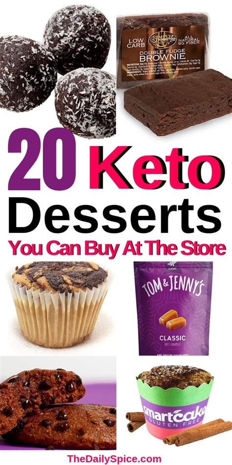 See more ideas about diabetic desserts, desserts, sugar free desserts. 20 Best Keto Desserts You Can Buy Today - The Daily Spice