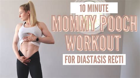 10 Minute Lose Your Mommy Pooch Postpartum Ab Workout For Diastasis