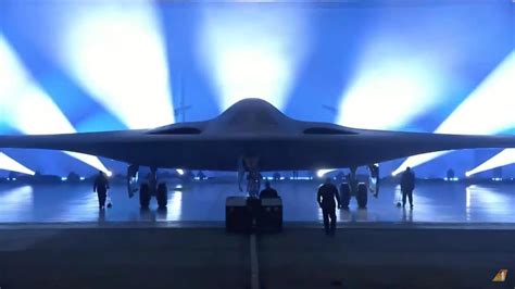 Deterrence The American Way The New B 21 Bomber Debuts Youtube