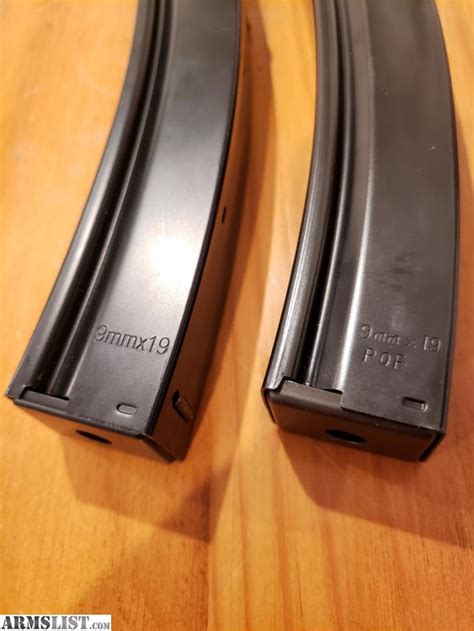 Armslist For Sale Pof Mp5 Magazines 30rd 9mm Used