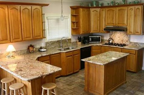 Oak Cabinets With Quartz Countertops Pictures Image To U