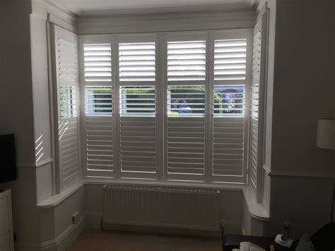 The Second Of The Two Box Bay Wooden Window Shutter Installations This