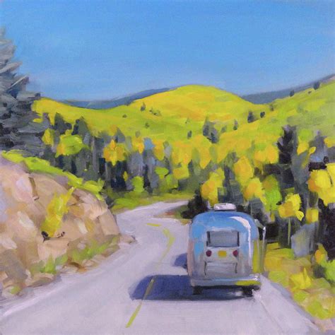 Fall Road Trip Painting By Elizabeth Jose Fine Art America