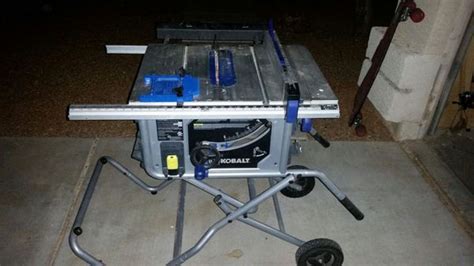 I was lookng for fence accurracy. Kobalt Table Saw Fence Upgrade