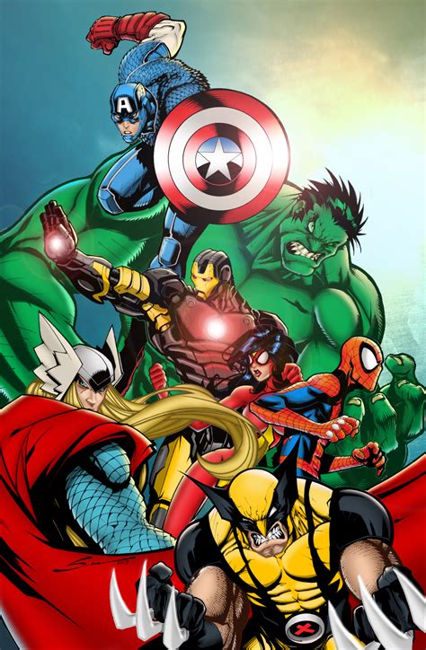 In the gla misassembled miniseries, the team was contacted by the maria stark foundation and forced to change their name. Avengers Assemble! by J-Skipper on DeviantArt