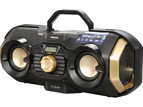 Philips Cd Soundmachine Bluetooth 50w Dynamic Light Px840t37