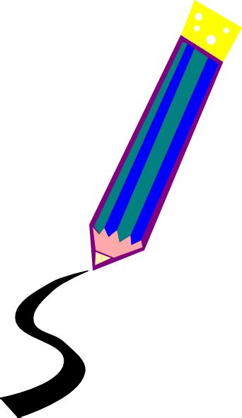 Pencil Drawing A Line clip art Free Vector / 4Vector