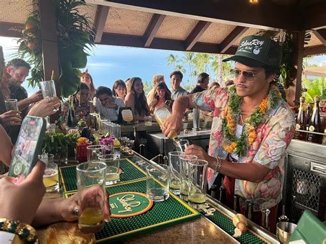 Bruno Mars Has A Pop Up Bar In Hawaiʻi Just In Time For Summer Hawaii