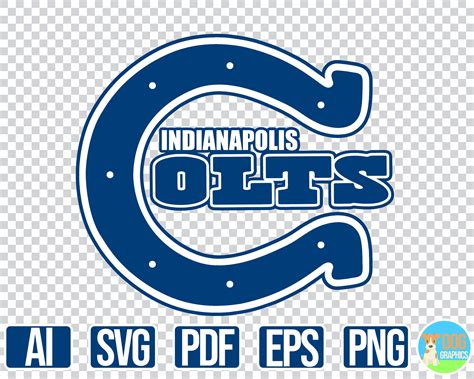 Indianapolis Colts Svg Nfl Football Sports Logo For Cricut Etsy