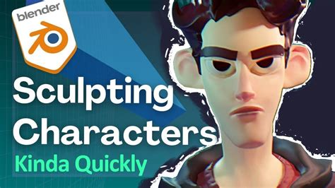 How To Sculpt A 3d Character Bust In Blender Step By Step Easy