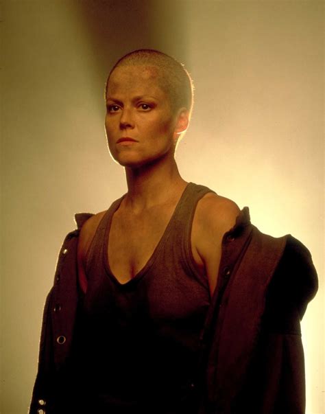 Alien 3 Promo Still 1992 Co Producerstar Sigourney Weaver As