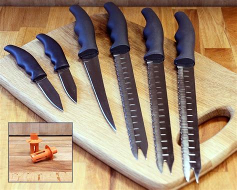 Worlds Sharpest Knife Set 8pc As Seen In Tesco Debenhams And More
