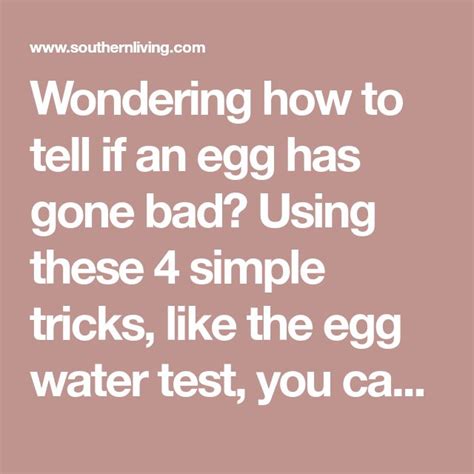 4 Easy Ways To Tell If An Egg Has Gone Bad Egg Test For Freshness