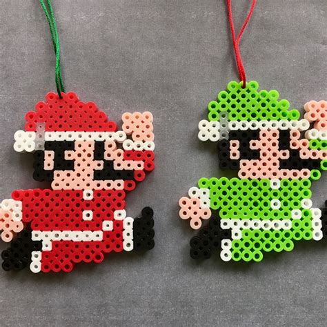 With Christmas Around The Corner These Super Mario And Luigi Ornaments