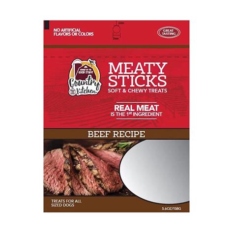 Country Kitchen Meaty Sticks Beef Recipe Dog Treats Shop Dogs At H E B