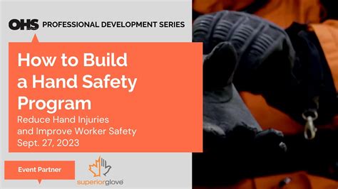 How To Build A Hand Safety Program Reduce Hand Injuries And Improve