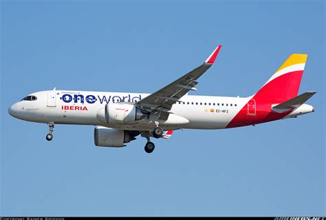 Airbus A320 251n Oneworld Iberia Aviation Photo 6885945