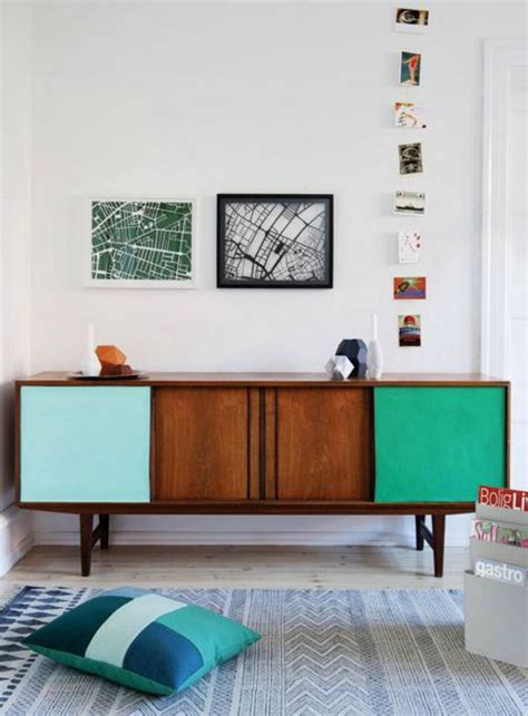12 Rad Color Block Furniture Tutorials Via Brit Co Retro Furniture