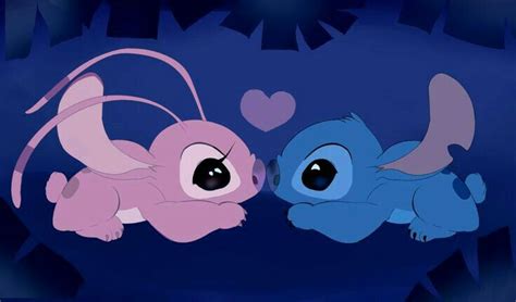 Stich Enamorado Stitch Disney Cute Stitch Stitch And Angel