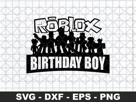 Roblox Birthday Boy Svg Clipart