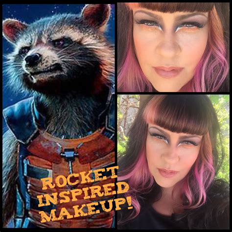 Rocket Raccoon Inspired Makeup Tutorial Here Youtube