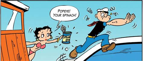 Comic Strip Spinach And Stockings Popeye Your Spinach ♡ Jean Paul