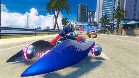 Sonic And All Stars Racing Transformed Metal Sonic And Outrun Dlc