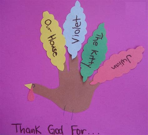 Religious Thanksgiving Craft For Kids