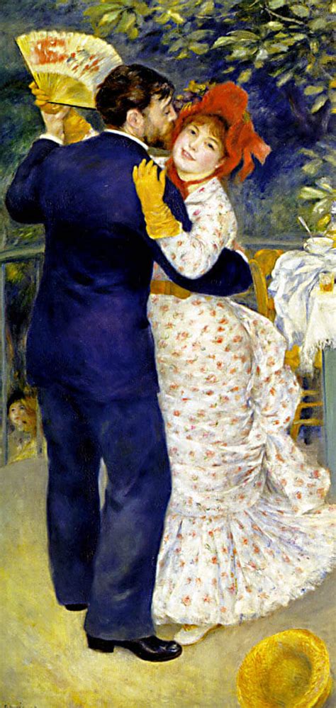 Dance In The Country By Pierre Auguste Renoir