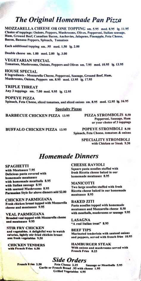 House of Pizza Restaurant, Lincolnton - Restaurant Reviews, Phone