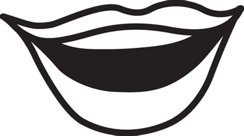 Clipart Mouth Black And White 10 Free Cliparts Download Images On