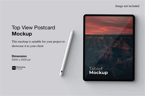 Top View Tablet Mockup Graphic By Ian Mikraz · Creative Fabrica