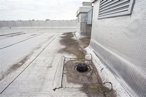 Flat Roof Drain Commercial Roof Inspection Peak To Peak