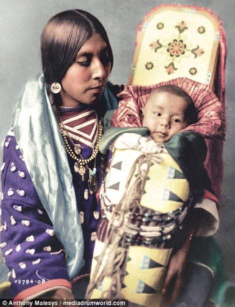 Photos Of Native Americans From The Turn Of The Th Century Colorized
