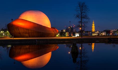 Beautiful Building Of A Planetarium In Groningen