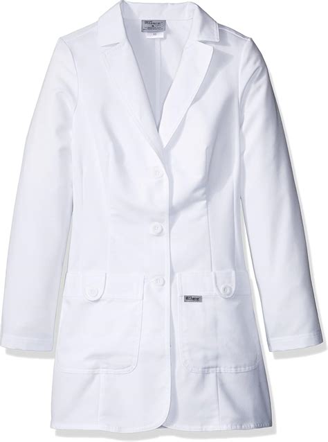 Greys Anatomy Womens 32 Inch Two Pocket Fitted Lab Coat